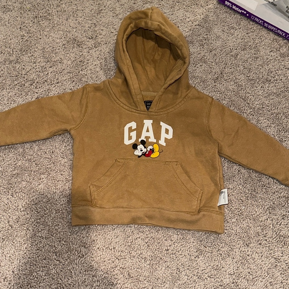 Baby Gap Mickey Mouse Hoodie size 18-24 months